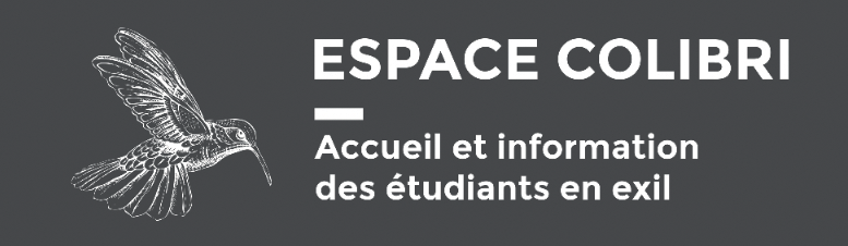 Panneau de l'espace accueil Colibri