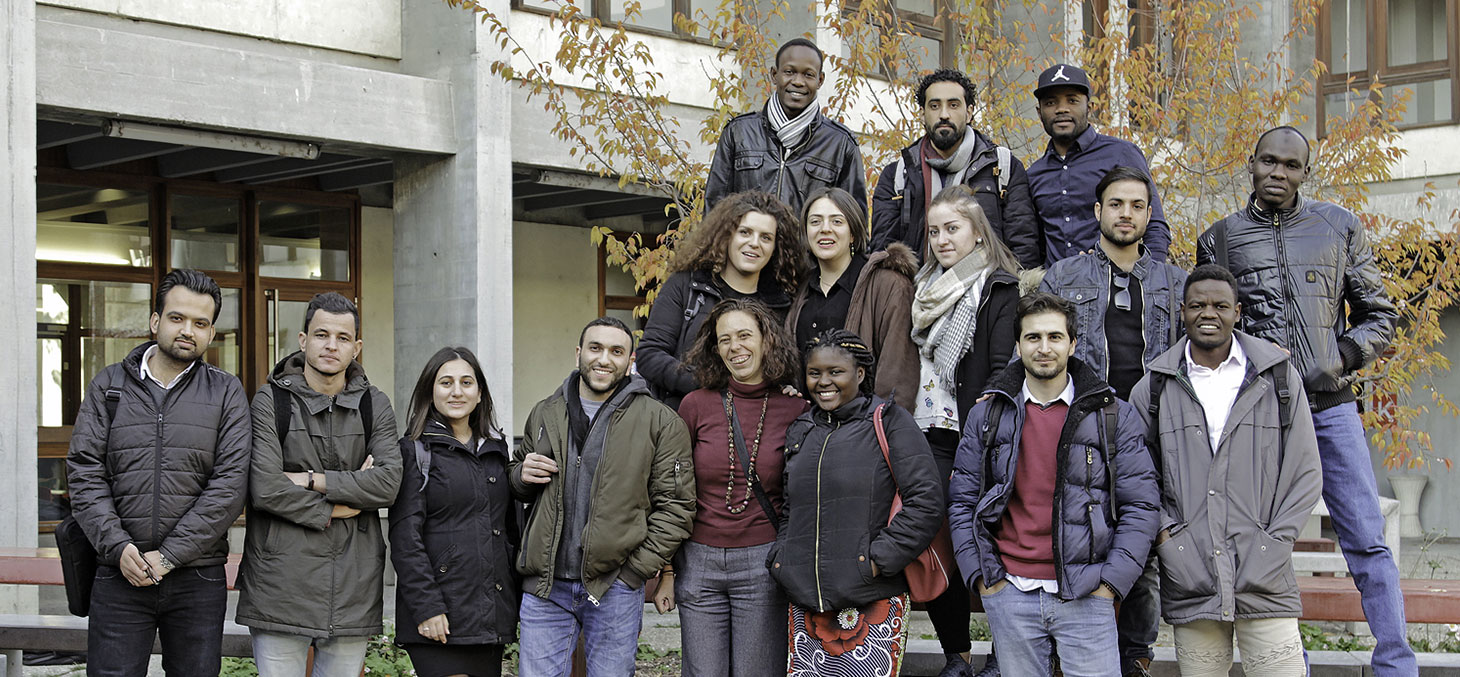 DU Passerelle, étudiants en exil